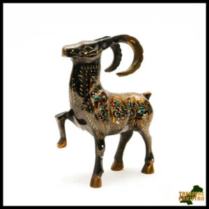 Brass Markhor (Size:15 cm)