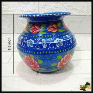 Truck Art Mutki – Hand-Painted Decorative Pot (16.5cm) | Traditional Pakistani Art for Home Décor & Gifts