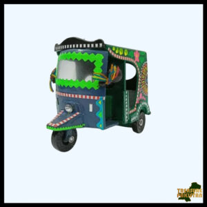 Truck Art Rickshaw (W-10cm:H-9cm)