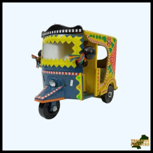 Truck Art Rickshaw (W-10cm:H-9cm)