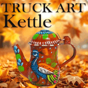 Truck Art Kettle (H-15cm)