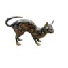Handmade Brass Cat (15 cm) - Image 6