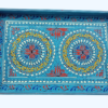 Bundi Work Tray/Pakistani Hand Painted Tray/Homedeccor (Size: L: 45cm, W: 30cm) - Image 2