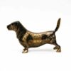 Handmade Brass Dog Figurine (15cm) – Unique Home Decor & Collectible Craft - Image 4