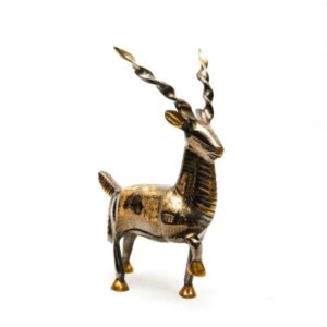 Brass Markhor (Size:20 cm)