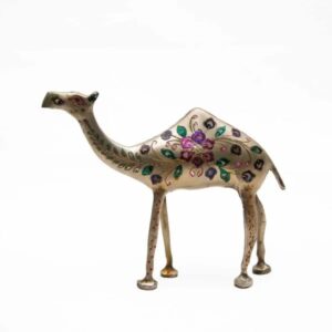 Handmade Brass Camel Figurine (15cm) – Stunning Home Decor & Collectible Craft