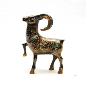 Brass Markhor (Size:15 cm)