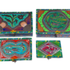 Chamakpatti Box Set (4-Pcs) – Handcrafted Traditional Storage with Vibrant Designs - Image 10