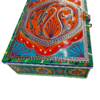 Chamakpatti Box: Real Truck Art Design for Storage and Decoration (W-27, H-19 cm) - Image 10