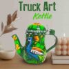 Truck Art Kettle (H-15cm)