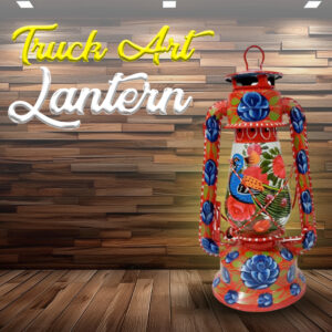 Truck Art Lantern (H-35cm)