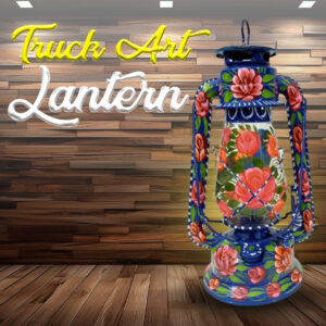 Truck Art Lantern (H-35cm)