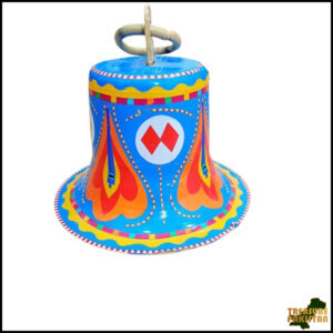 Handcrafted Chamakpatti Decorative Bell – Colorful Design for Home & Garden Décor, Traditional Pakistani Art