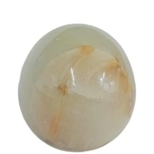 Handcrafted Onyx Marble Egg for Home Decor – 3 Inch Pakistani Marble Rock Gift Item