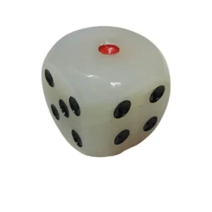 Premium Onyx Marble Dice – Handcrafted Luxury Gaming Set