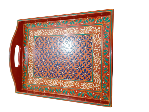 Bundi work tray size: length : 37cm width : 30cm - Image 13