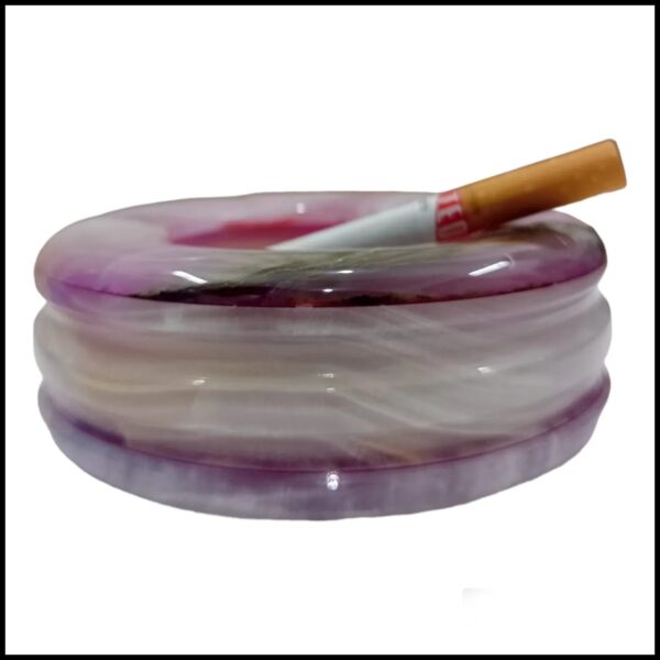 Onyx Ashtray Tukri Work Size 10 cm - Image 4