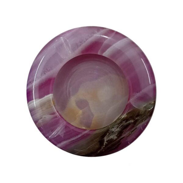 Onyx Ashtray Tukri Work Size 10 cm - Image 5