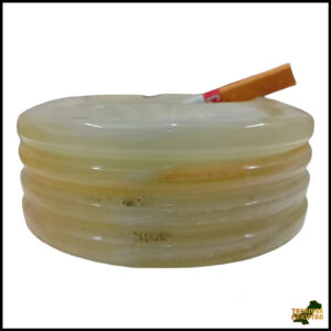 Onyx Ashtray Tukri Work Size 10 cm