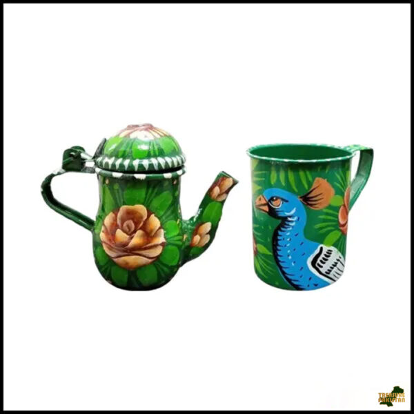 Truck Art Kettle with cup