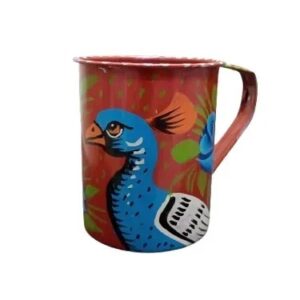Truck Art Kettle with 2 cups
