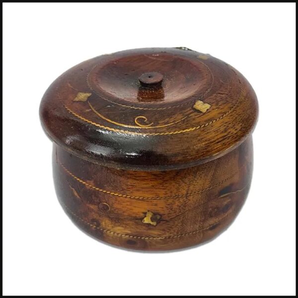 Wooden Tea Coasters 6pcs (10cm) - Image 4