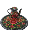 Truck Art Tea Kettle Set – Includes 4 Cups & Tray - Image 6