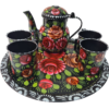 Truck Art Tea Kettle Set – Includes 4 Cups & Tray - Image 5