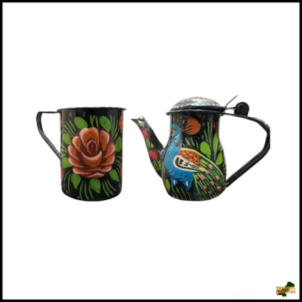 Truck Art Kettle with cup