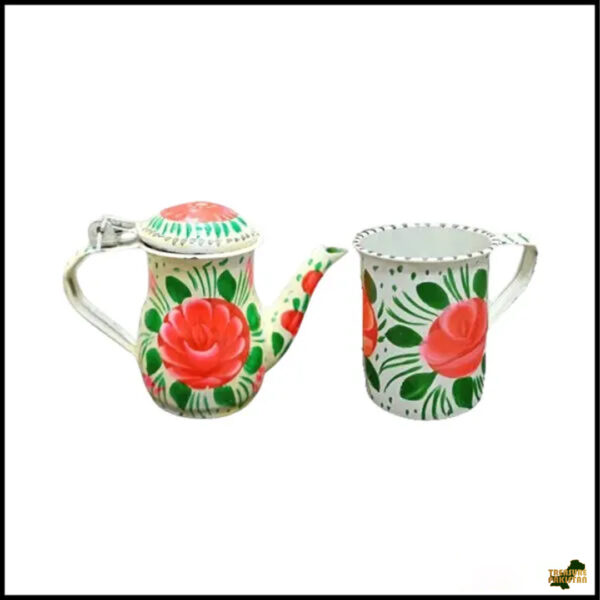 Truck Art Kettle with cup