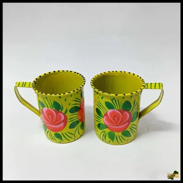 Truck Art Cups 2pcs (H:8cm-D:6.5cm)