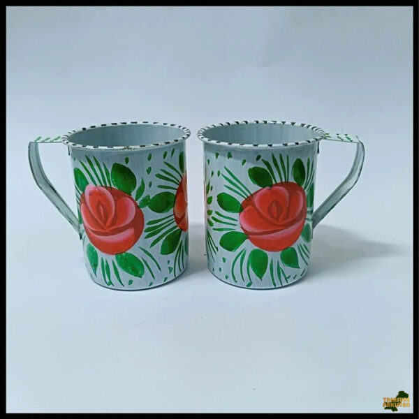Truck Art Cups 2pcs (H:8cm-D:6.5cm)