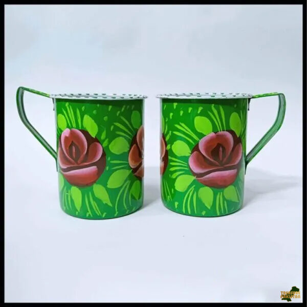 Truck Art Cups 2pcs (H:8cm-D:6.5cm)