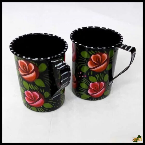 Truck Art Cups 2pcs (H:8cm-D:6.5cm)