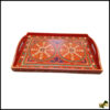 Bundi Work Tray/Pakistani Hand Painted Tray/Homedeccor (Size: L: 45cm, W: 30cm)