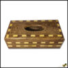 Wooden Tissue Box 15X28cm