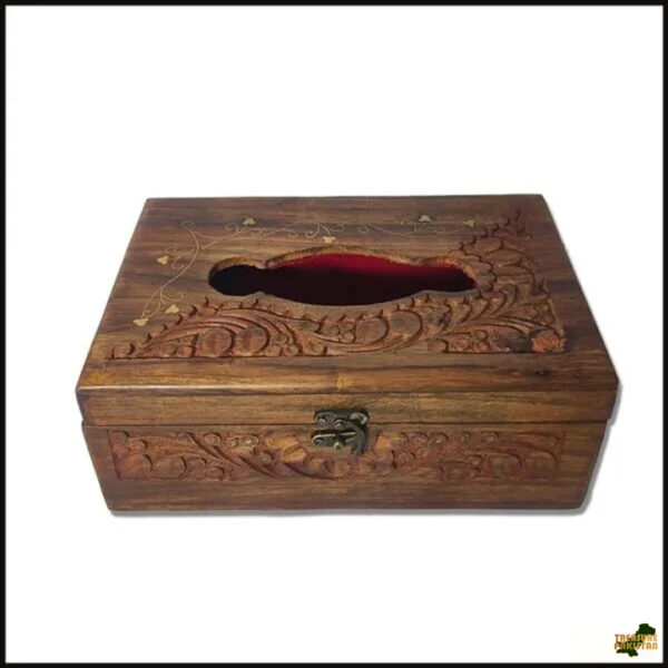 Wooden Tissue Box 15X23cm