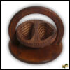 Carved Wooden Fruit Tray