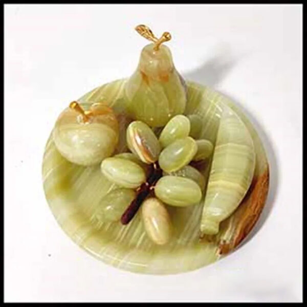 Handmade Onyx Fruit Set for Home Décor Size : 12.5 cm - Image 3