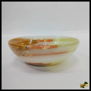 Onyx Bowl for Home Décor Size 12.5 cm