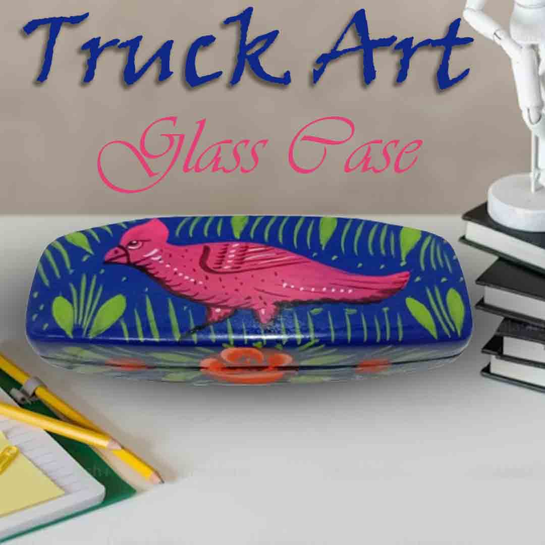 Truck Art Glass Case (W:15cm)