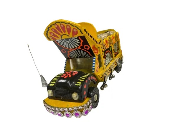 Truck Art Bajri Truck (Size:18x8x12 cm) - Image 11