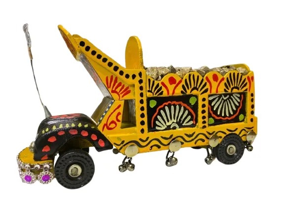 Truck Art Bajri Truck (Size:18x8x12 cm) - Image 12