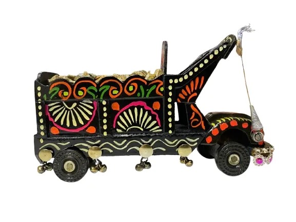 Truck Art Bajri Truck (Size:18x8x12 cm) - Image 8