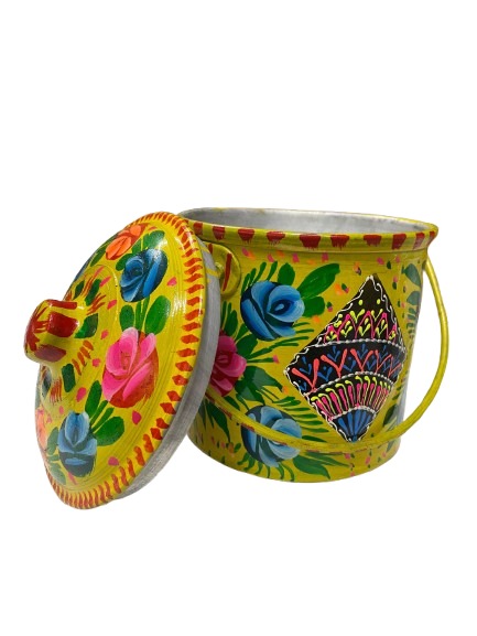 Truck Art Milk Bucket (Size : 15cmx12cm) - Image 10
