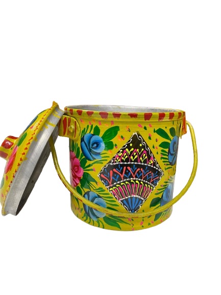 Truck Art Milk Bucket (Size : 15cmx12cm) - Image 11