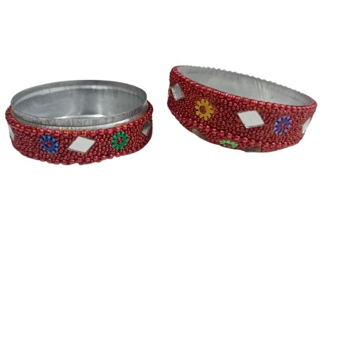 Handcrafted Decorative Bajri Box – Set of 3 - Image 16