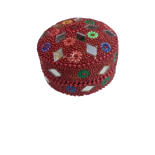 Handcrafted Decorative Bajri Box – Set of 3 - Image 6