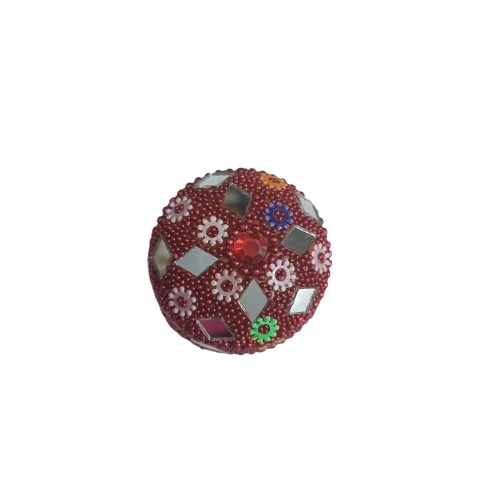 Handcrafted Decorative Bajri Box – Set of 3 - Image 7