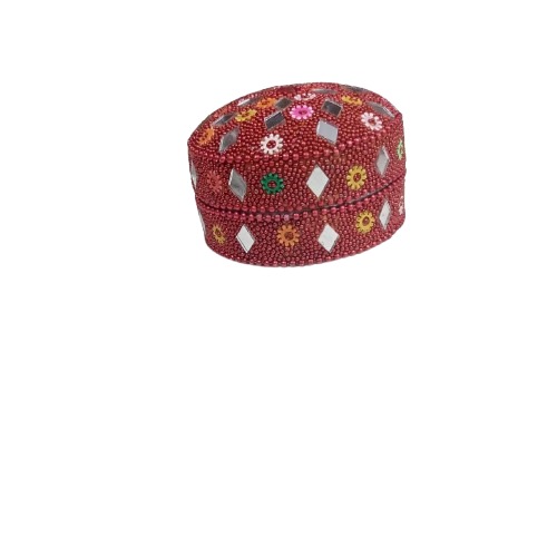 Handcrafted Decorative Bajri Box – Set of 3 - Image 10